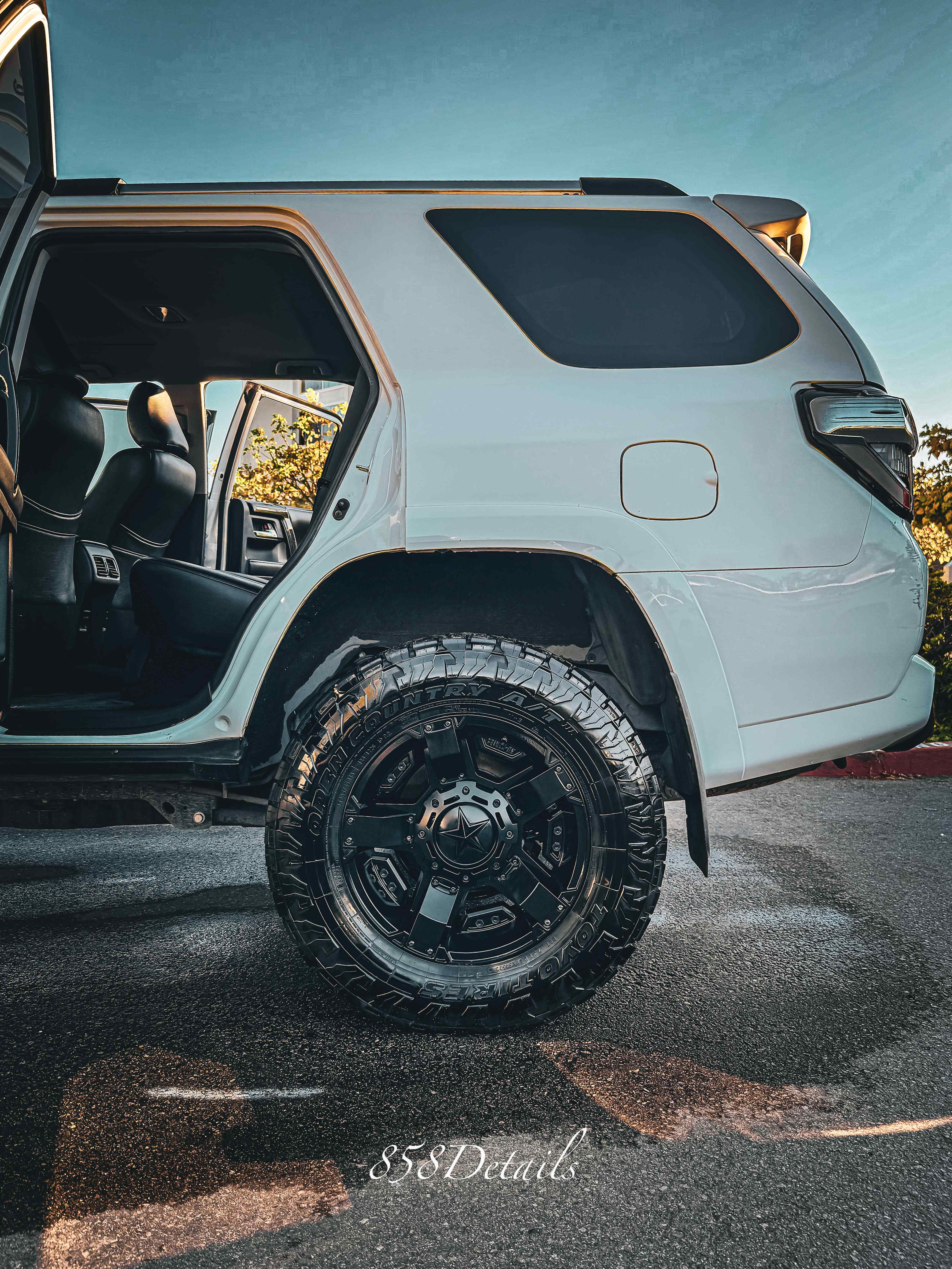 Toyota 4Runner with off-road wheels detailed and protected